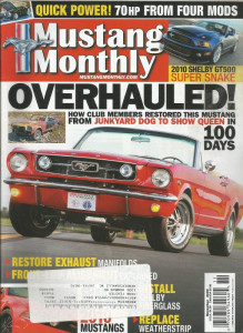 MUSTANG MONTHLY 2009 NOV - BULLITT, MORE GRUNT FOR A S197, '77 GHIA